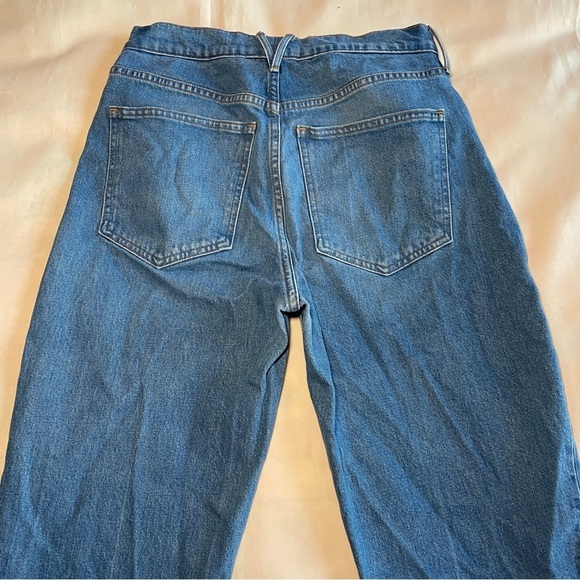 Veronica Beard- Joey Straight Leg High Rise Jeans in Mid Wash Beacon Size 30 - Picture 6 of 9